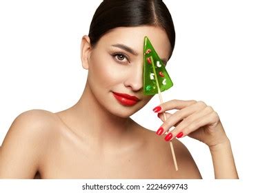 4,454 Christmas Face Model , Facial Images, Stock Photos & Vectors ...