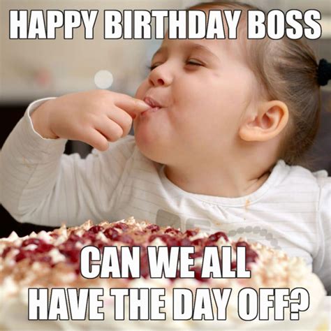 happy birthday meme boss
