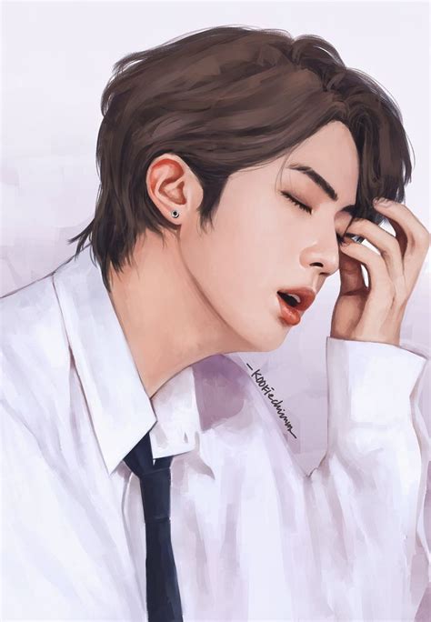 Jin BTS Fan Art | Bts chibi, Bts fanart, Seokjin bts