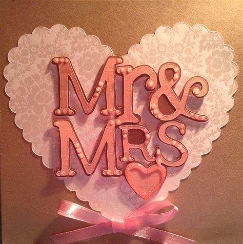 Weddingcard cricut