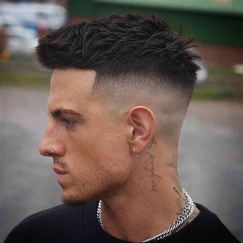 taper haircut styles  men