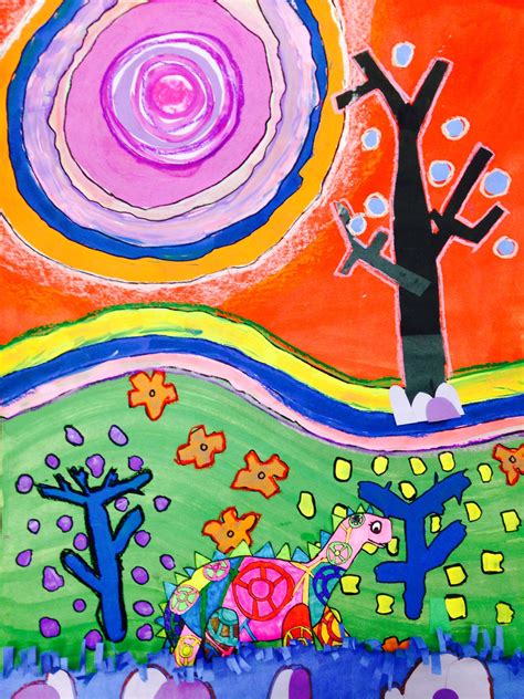 3rd art by Eric Staib | 3rd grade art lesson, 3rd grade art, Art lessons