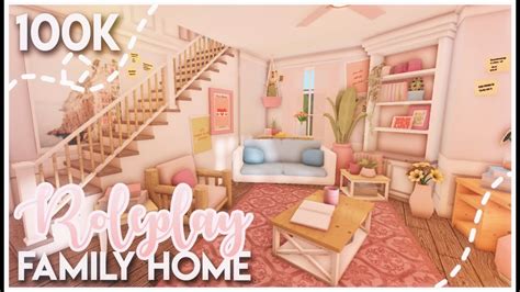 Bloxburg |ೃ⁀ 100k 2 Story Roleplay Family Home! * ˚ || House Build ...