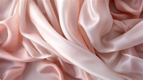 Premium AI Image | pink silk fabric