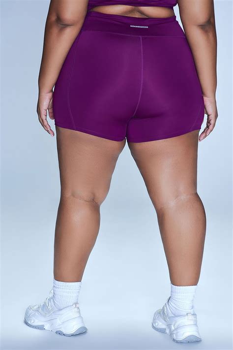 Success Elevate Booty Short - Plum | Fashion Nova