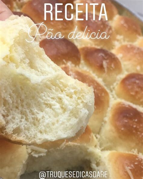Pao Delicia Capao Raso - Pão delicia... receitinha deliciosa Receita gshow, tem vídeo ensinando ...