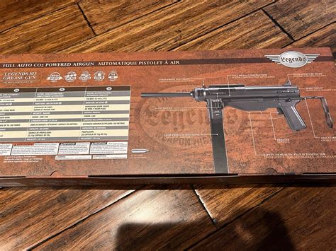 UMAREX LEGENDS M3 GREASE GUN - FULL METAL - BLOWBACK SEMI/ FULL-AUTO ...