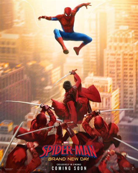 spider man brand  day posters released