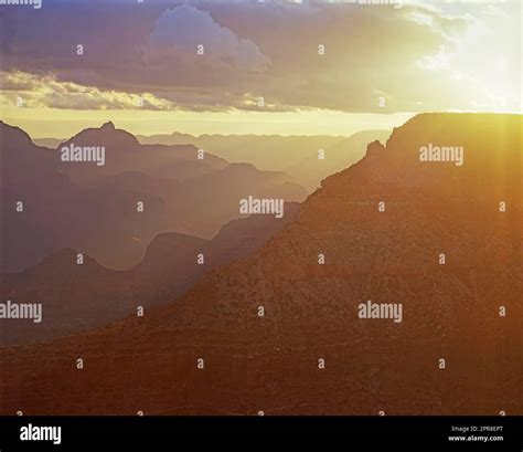 Sunrise in Yavapai Point, Grand Canyon Stock Photo - Alamy