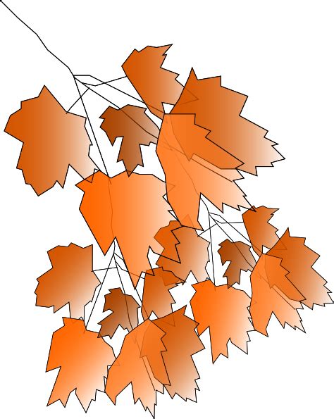 tree branch autumn clip art  clkercom vector clip art