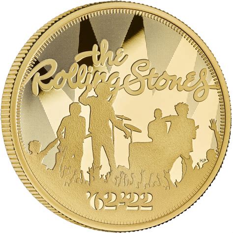 100 Pounds - Elizabeth II (The Rolling Stones; Gold Proof) - United