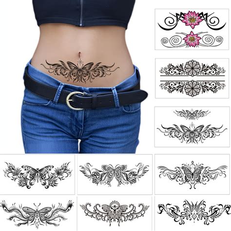 Amazon.com : Aivoch 9 Sheets 10+Styles Sexy Tattoos Stickers, Large