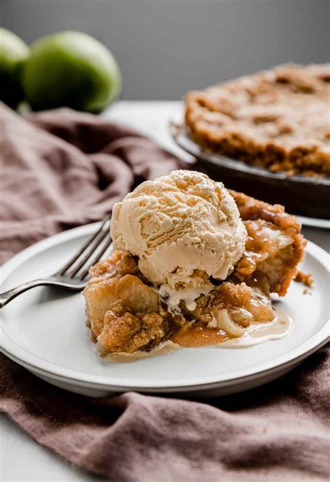 apple pie  graham cracker crust salt baker