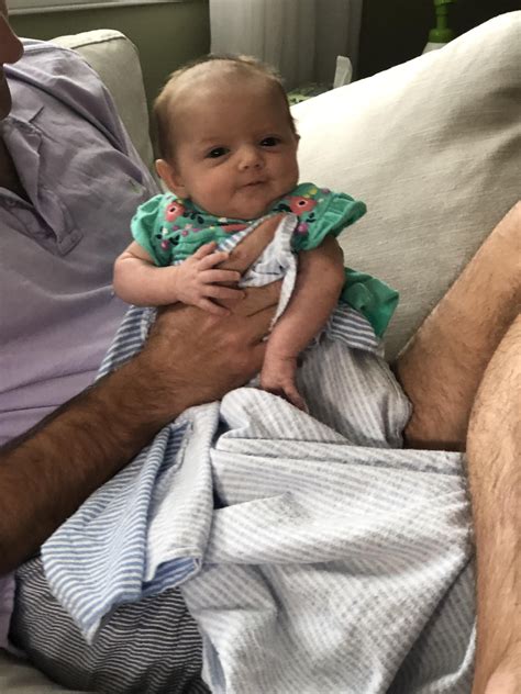 This little Preemie girl just went for her two month check up and has