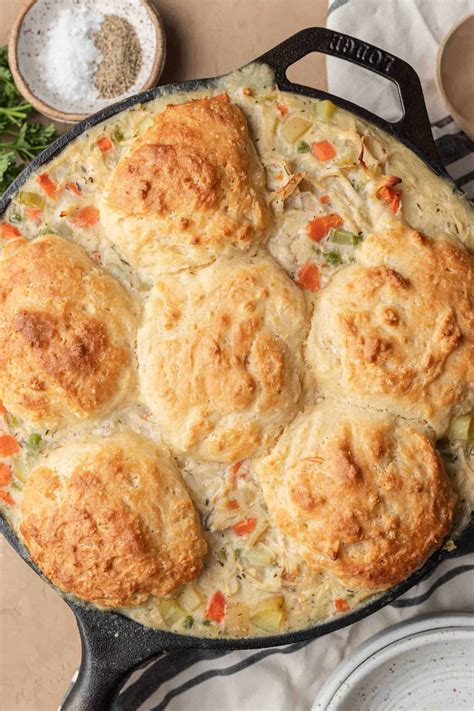 easy pot pie recipe with biscuits