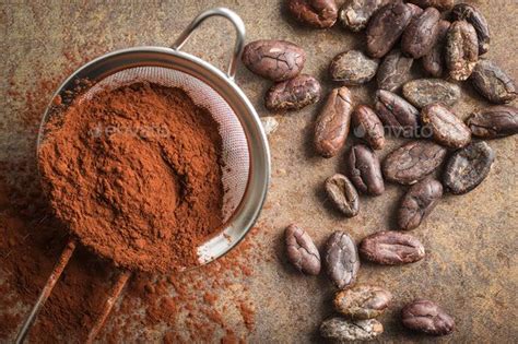 Discover the Rich Aroma of Dark Cocoa Powder and Cocoa Beans