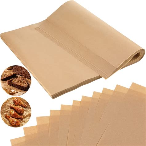 50PCS Greaseproof Paper Sheets, Baking Paper, Burger Paper Sheets ...