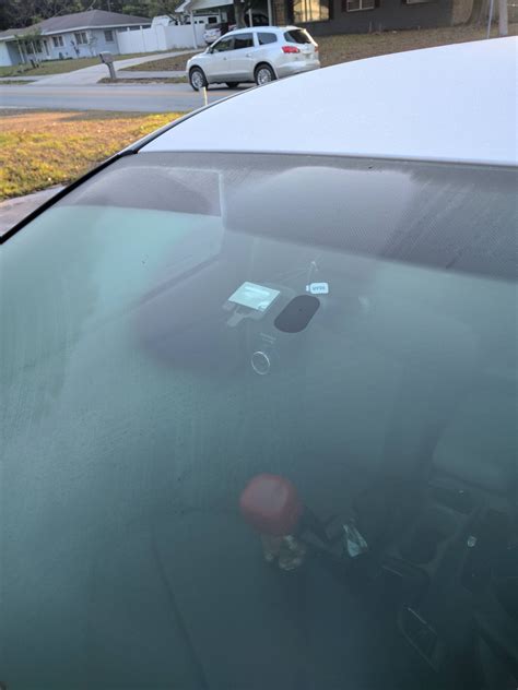 How my windshield never fogs in that one spot. : r/mildlyinteresting