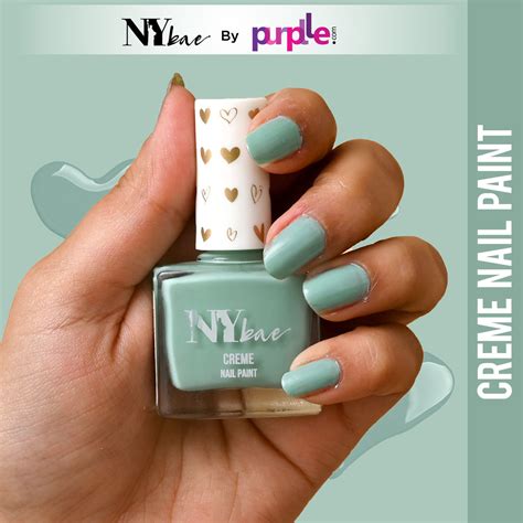 NY Bae Creme Nail Paint - Mint Green 03 (10 ml)