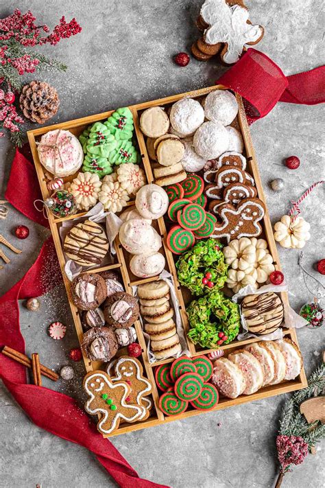 christmas cookie boxes printable