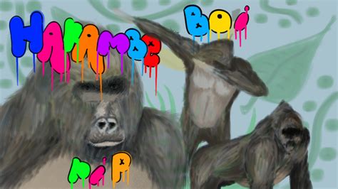 Harambe by lordloaf on DeviantArt