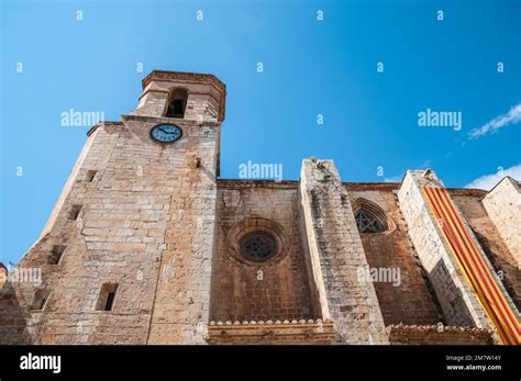 ulldecona church  res stock photography  images alamy