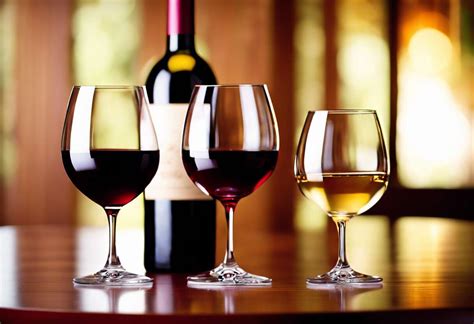 choix de verres  vin verres  pied ou sans pied