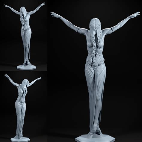 3D file Marika from Elden Ring 💍・3D printer design to download・Cults