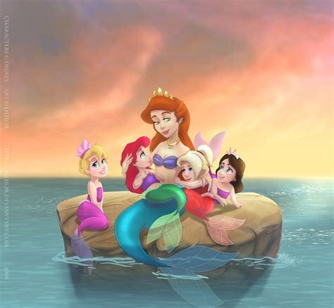 Athena, Ariel and Sisters - Ariel's sisters Fan Art (25092458) - Fanpop