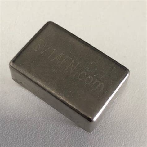 10 MHZ CRYSTAL Filter 1 kHZ BW 50-Ohm ports - sv1afn.com