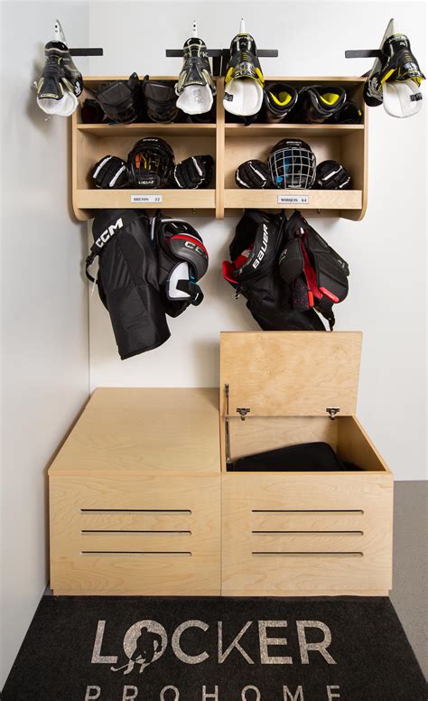MEQ Locker Pro Home - Premium Hockey Sports Gear Storage Solution