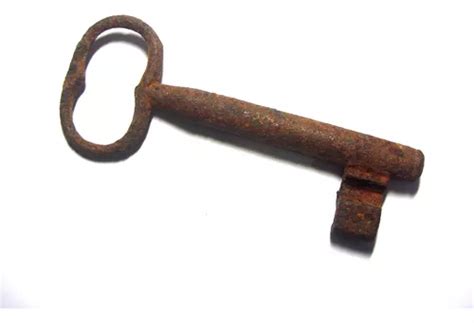 Chave Grande Antiga - Rara Chave Antiga Período Colonial Século 18 Ferro, Grande. | MercadoLivre