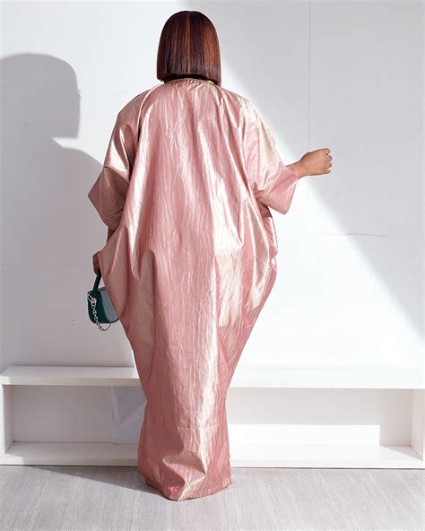 SASHES X HIDES GOLD BROCADE WITH OLIVE ASOOKE PATCH CAFTAN - Debrasgrace