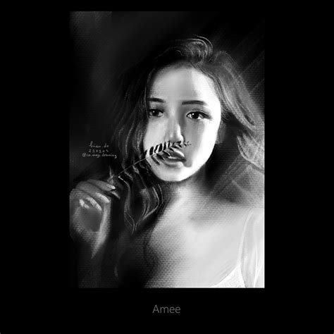 ArtStation - Portrait drawing - Amee