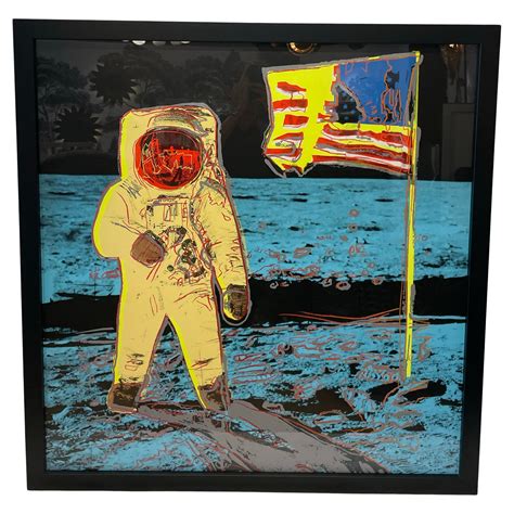 Man on the Moon by Andy Warhol, Limited Edition For Sale at 1stDibs