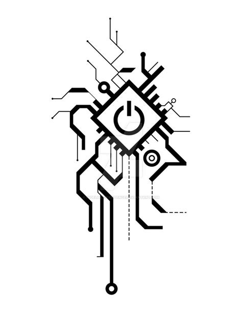 circuit tattoo  indelible existence  deviantart