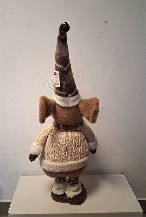 Karácsonyi álló egér teleszkópos lábbal - Tájkertész