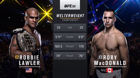 UFC 189 Lawler vs MacDonald 2 - full fight Video