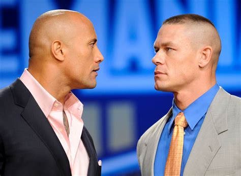 The Rock Vs John Cena Wrestlemania 30