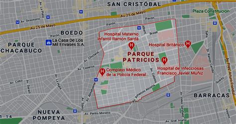 ≫ Listado de colegios privados en el barrio de Parque Patricios ...