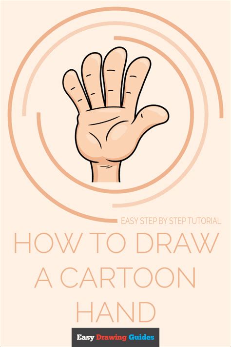 How to Draw a Cartoon Hand - Really Easy Drawing Tutorial