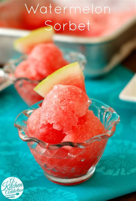 Watermelon Sorbet Recipe For Cuisinart Ice Cream Maker at Gary Razo blog