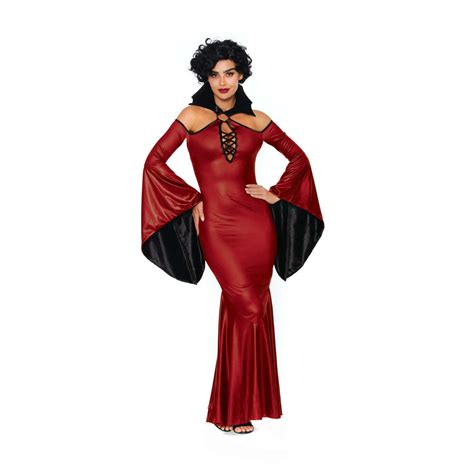 Vampire Vixen High Collar Women's Sexy Costume – AbracadabraNYC
