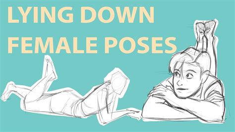 Life Drawing | Lying Down Poses (Female) - YouTube