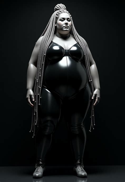 Ultra-Realistic SSBBW in Black Latex | Stable Diffusion Online