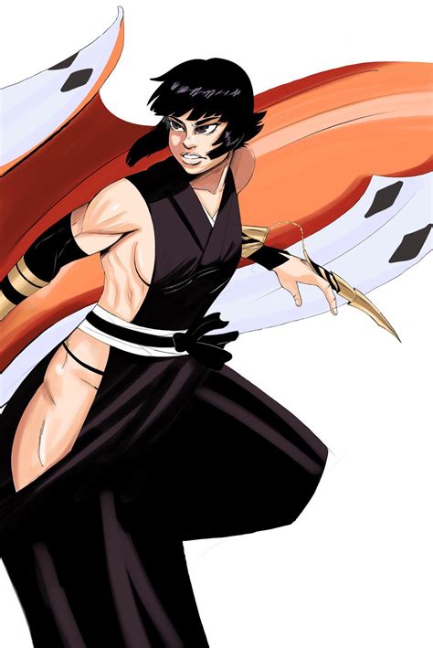 Showing Soi Fon some love. Art by Me : r/bleach