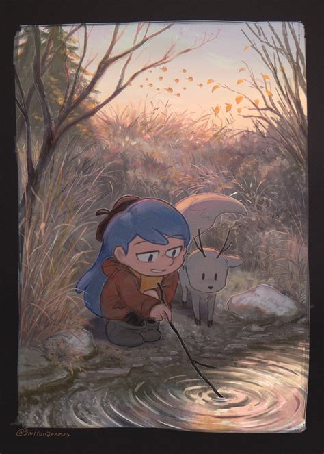 Hilda & Twig (by Saltongreens) : r/HildaTheSeries