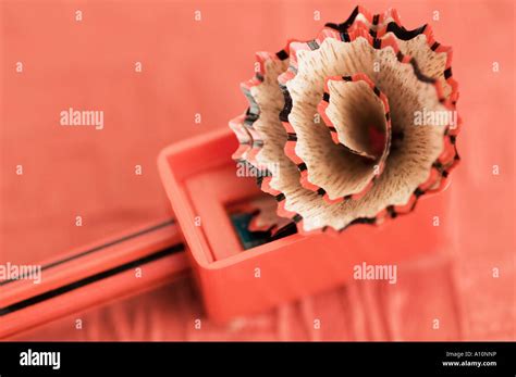 close    pencil  sharpened stock photo alamy