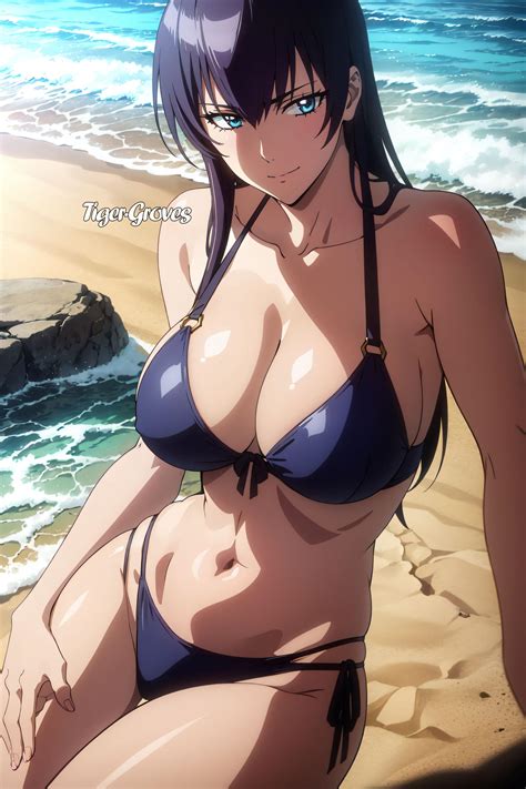 saeko busujima   tiger groves  deviantart