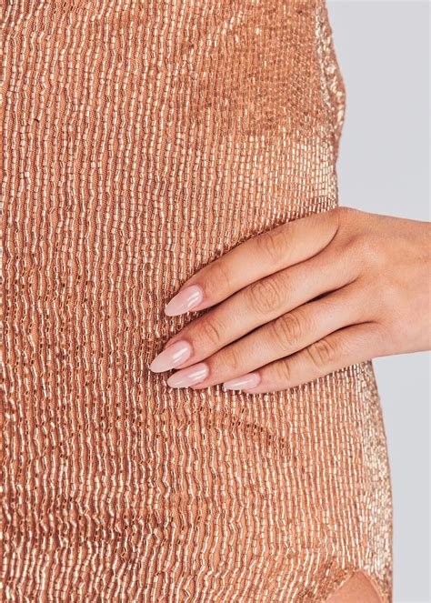Topaz Glass Beaded Dress – Retrofete